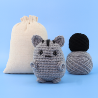 Nico The Grey Cat Crochet Kit