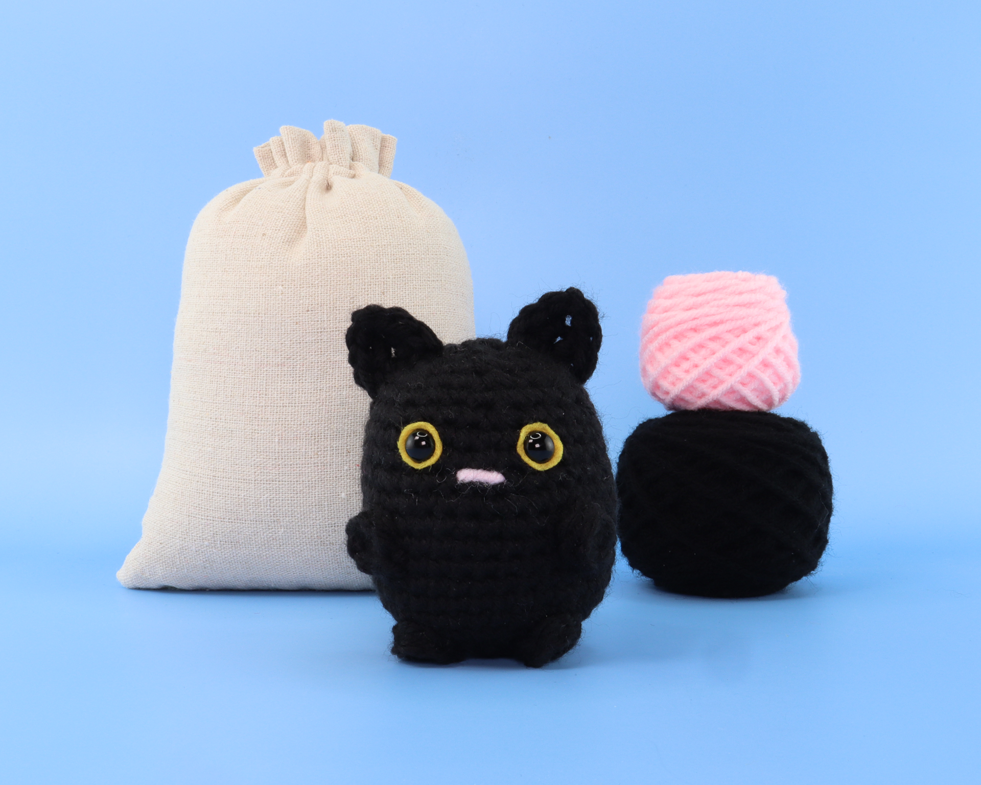 Noir The Black Cat Crochet Kit – Animal Crochet Store