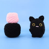 Noir The Black Cat Crochet Kit