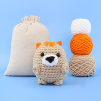 Pancake The Squirrel Crochet Kit