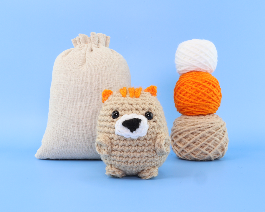 Pancake The Squirrel Crochet Kit