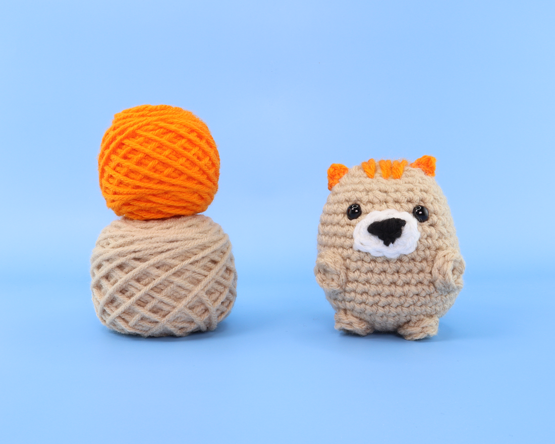 Pancake The Squirrel Crochet Kit