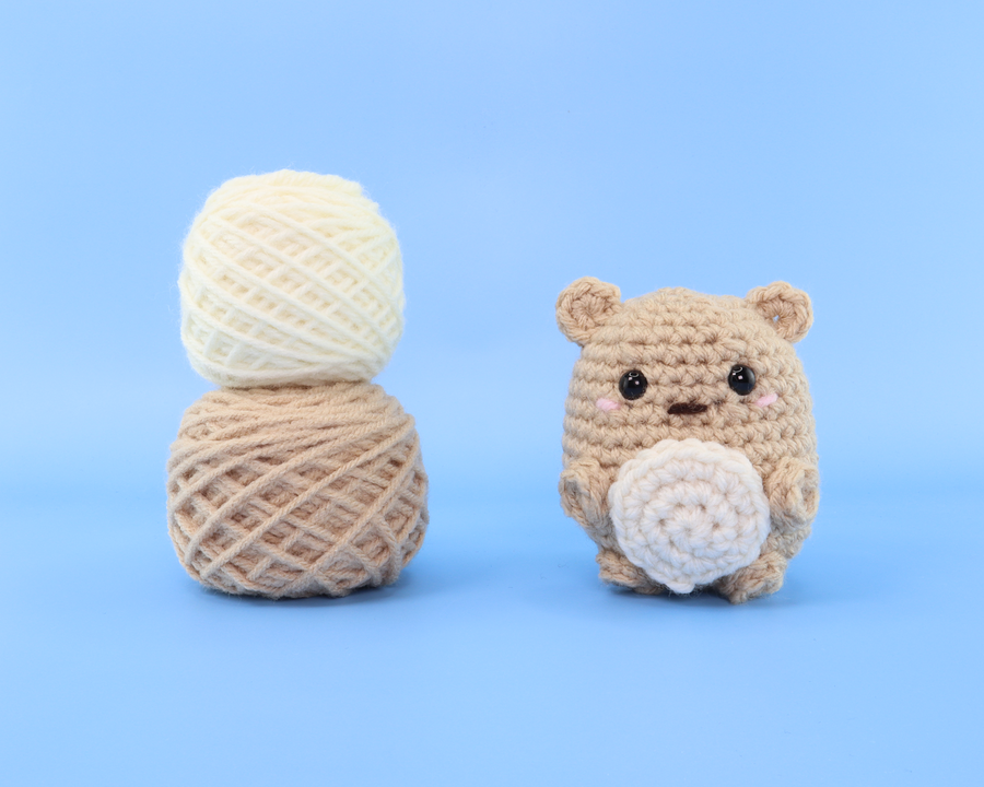 Peanut The Hamster Crochet Kit