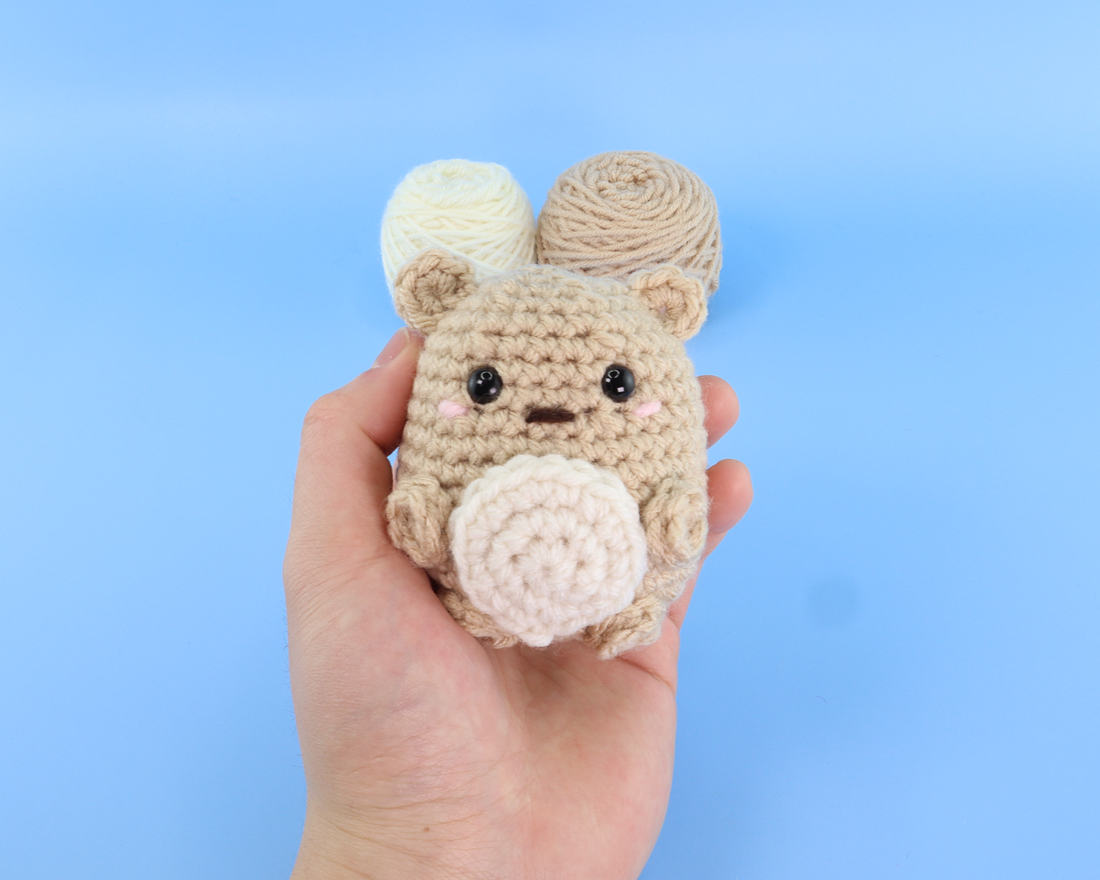 Peanut The Hamster Crochet Kit