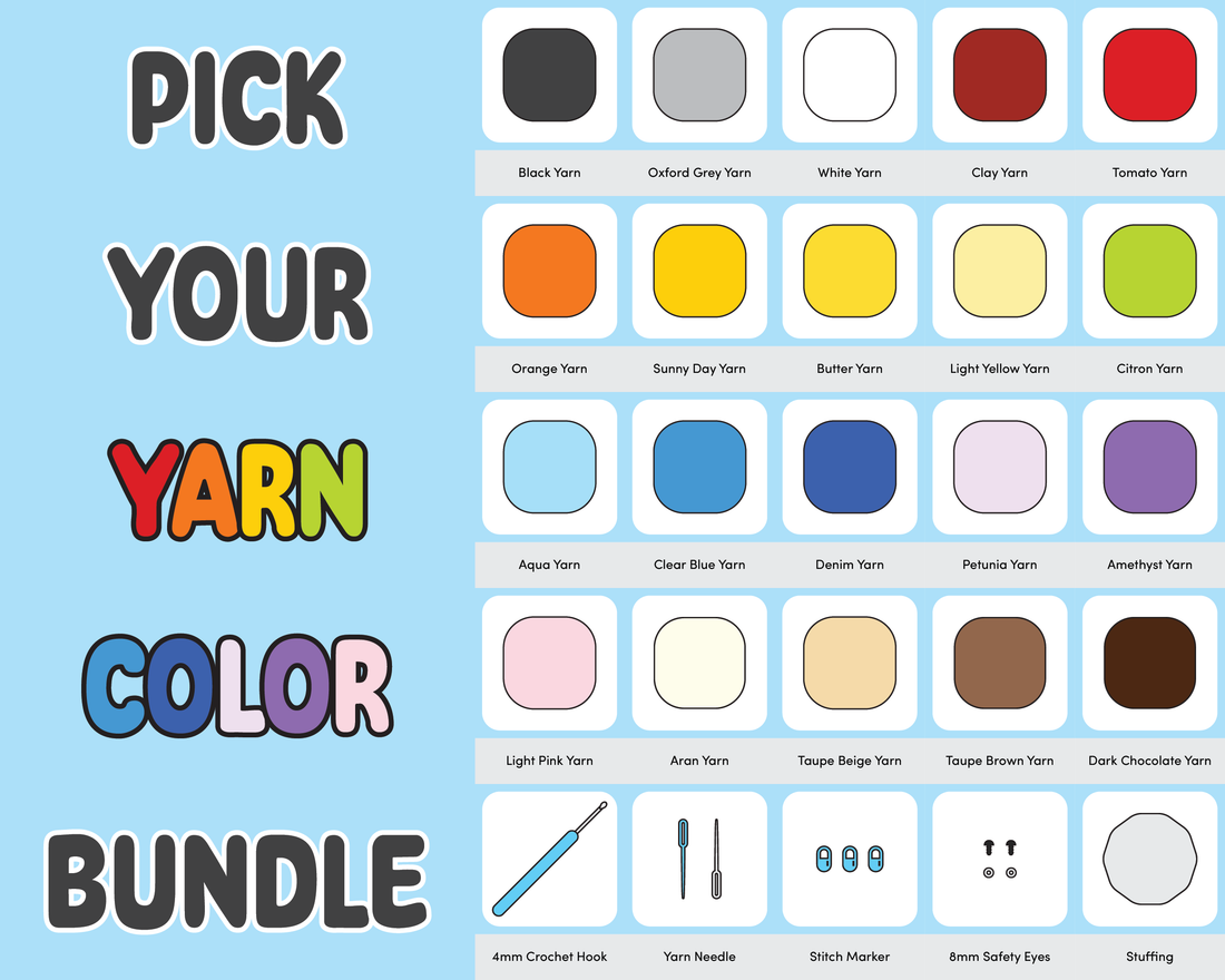 Pick Your Yarn Color Bundle