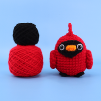 Redd The Cardinal Crochet Kit