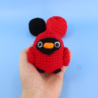 Redd The Cardinal Crochet Kit