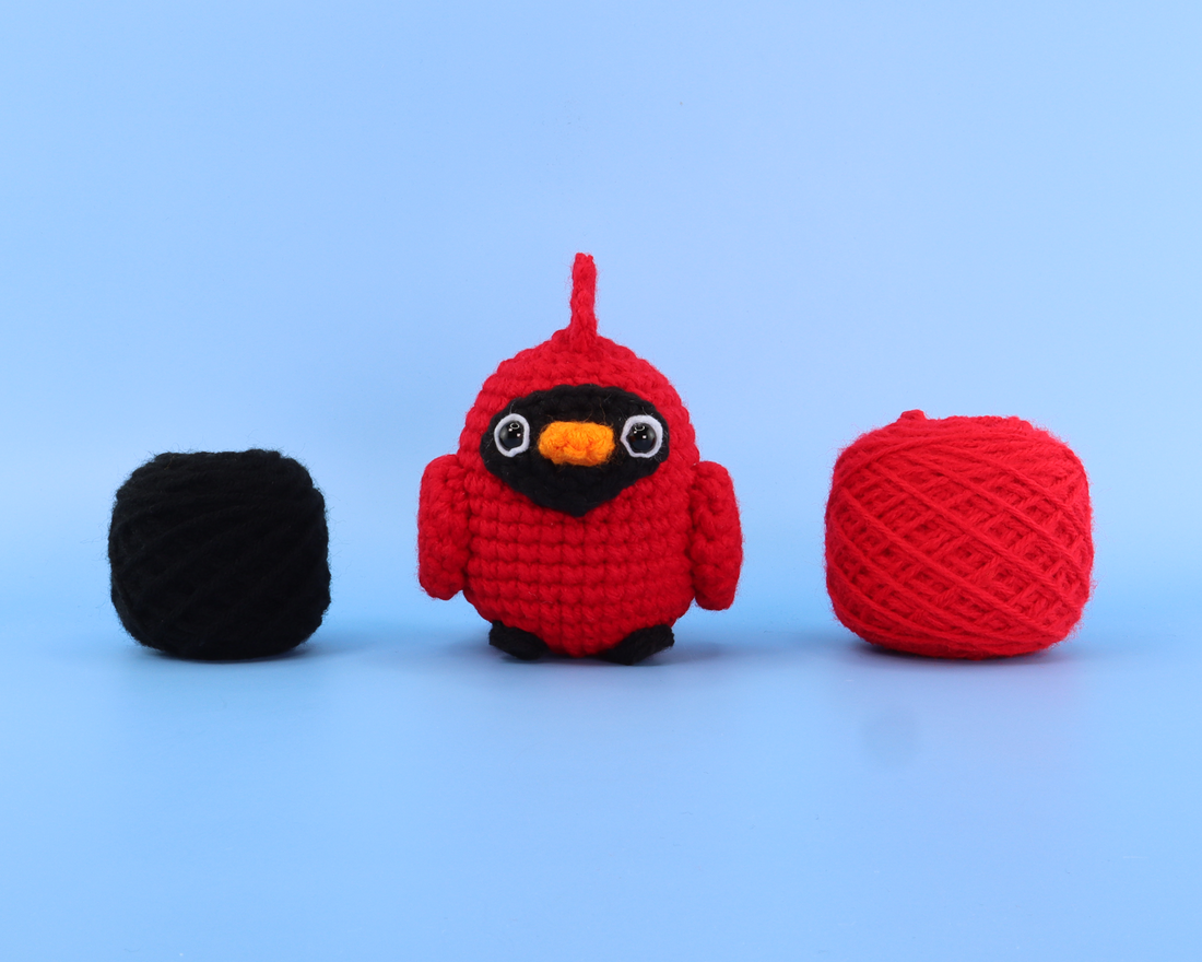 Redd The Cardinal Crochet Kit