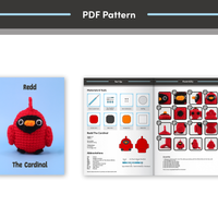 Redd The Cardinal Crochet Kit