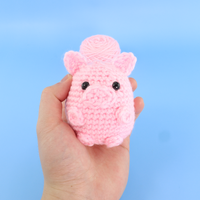 Rosy The Pig Crochet Kit