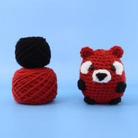 Rouge The Red Panda Crochet Kit