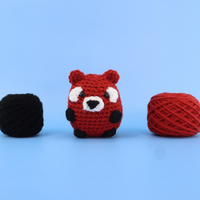 Rouge The Red Panda Crochet Kit