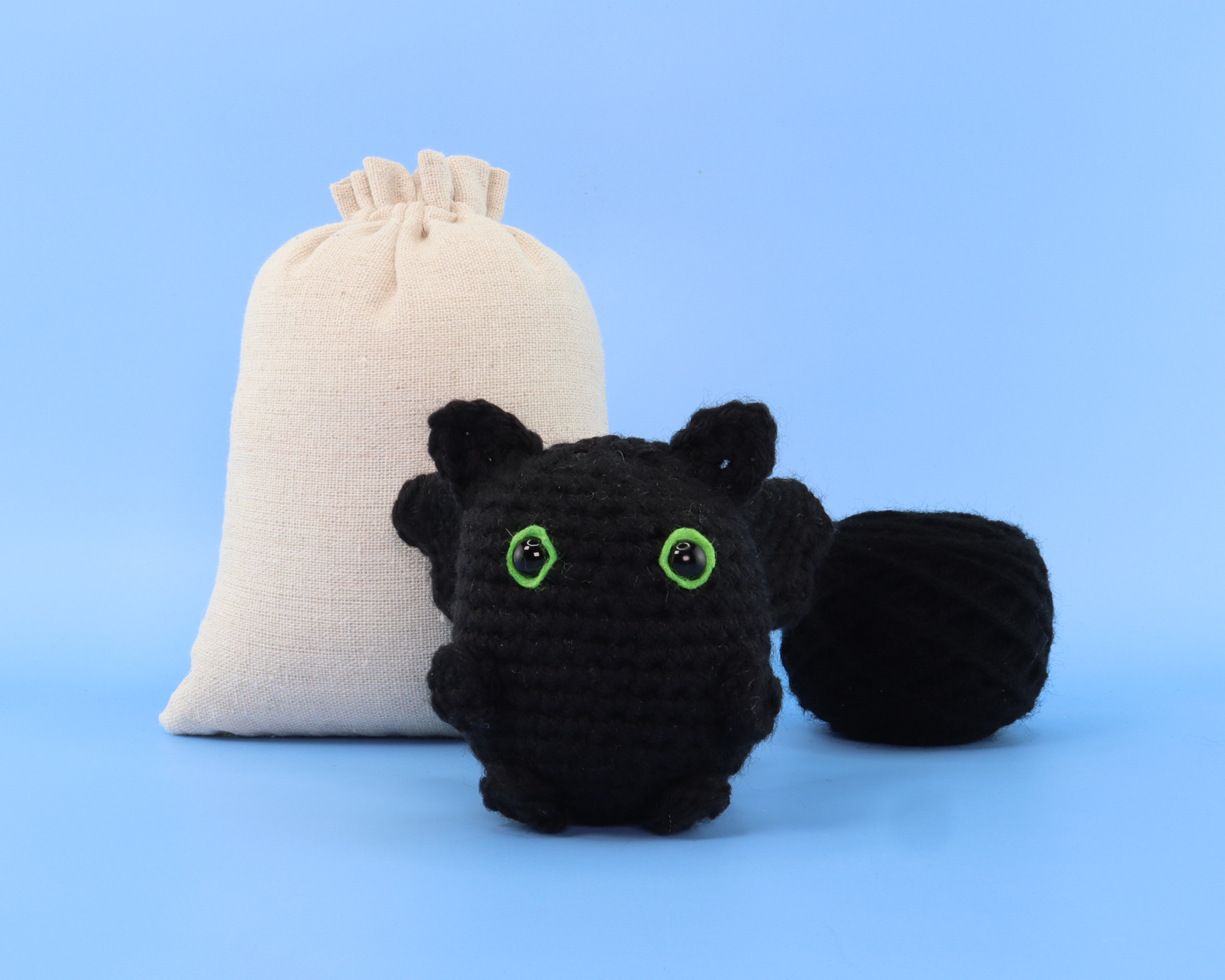 Shadow The Black Dragon Crochet Kit
