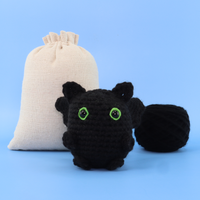 Shadow The Black Dragon Crochet Kit