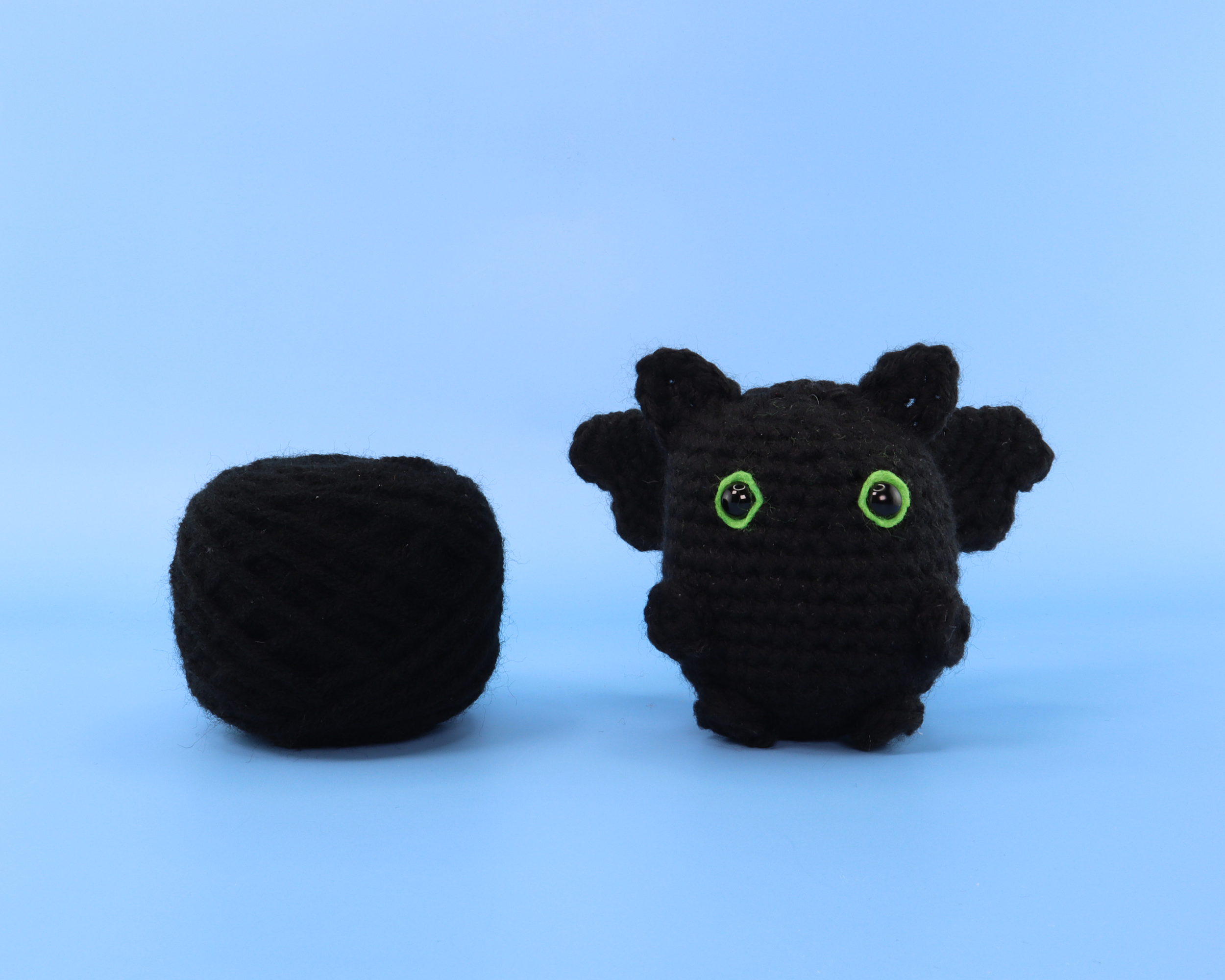 Shadow The Black Dragon Crochet Kit