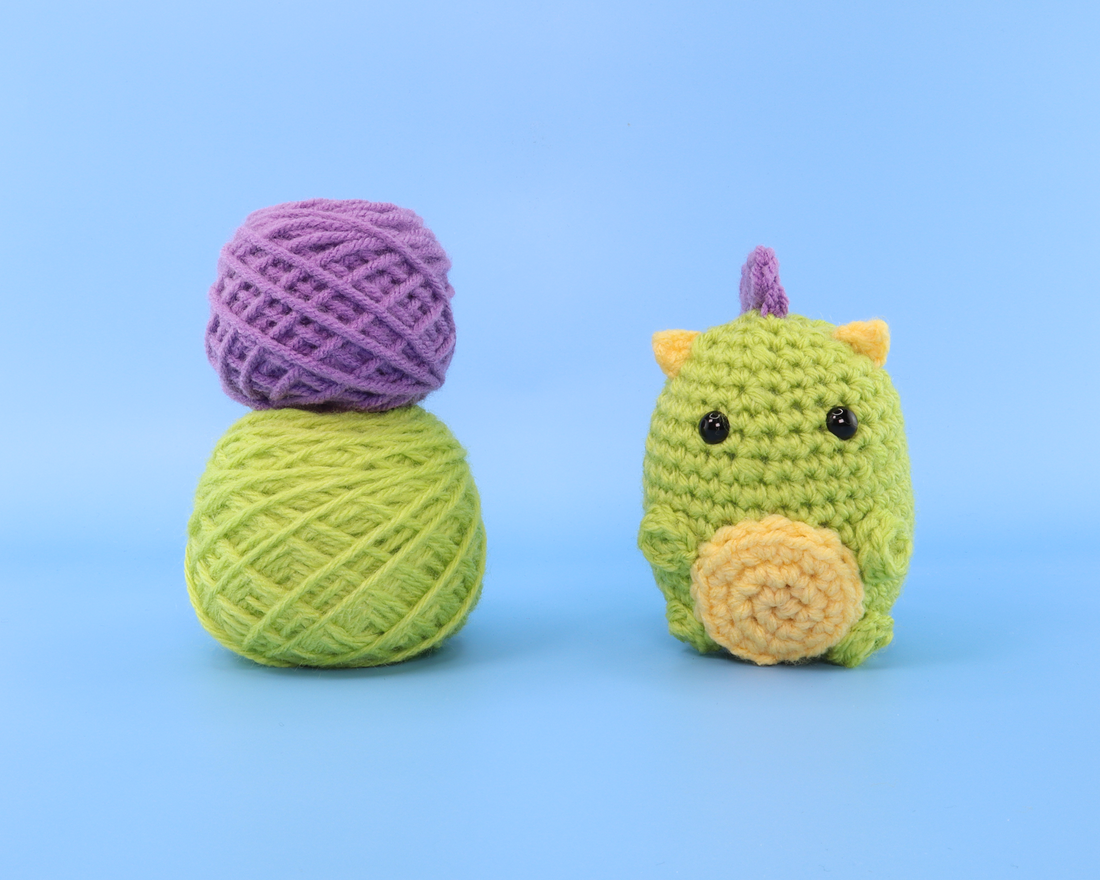 Spikey The Dinosaur Crochet Kit