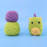 Spikey The Dinosaur Crochet Kit