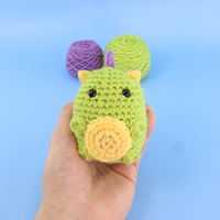 Spikey The Dinosaur Crochet Kit