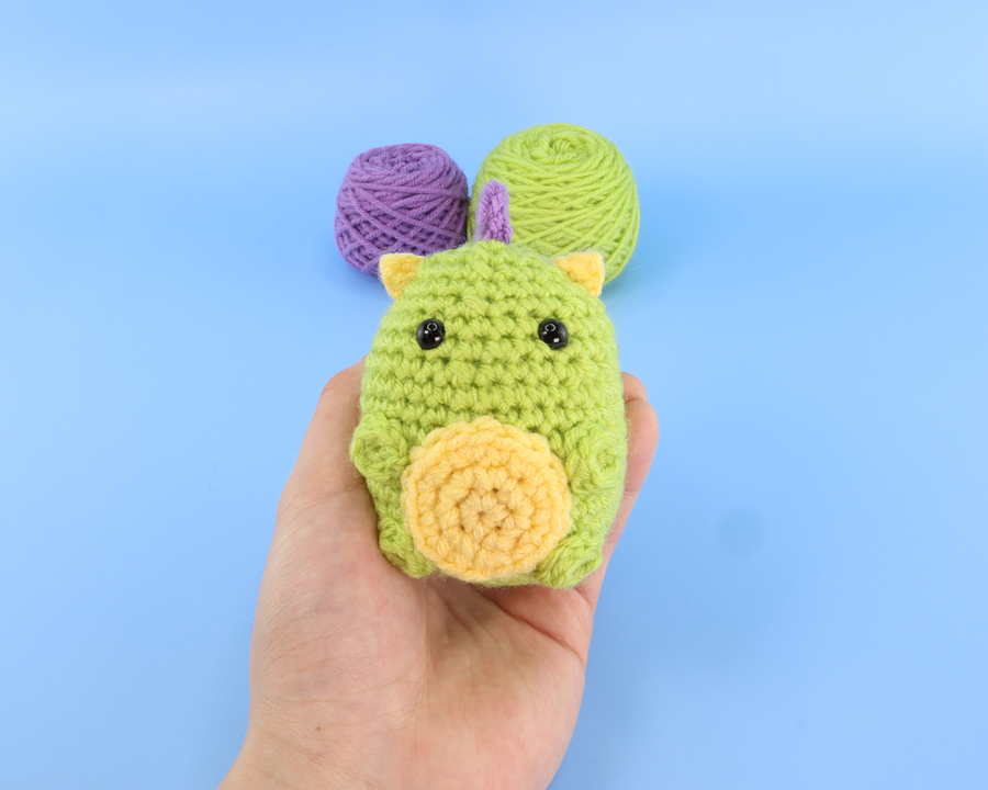 Spikey The Dinosaur Crochet Kit