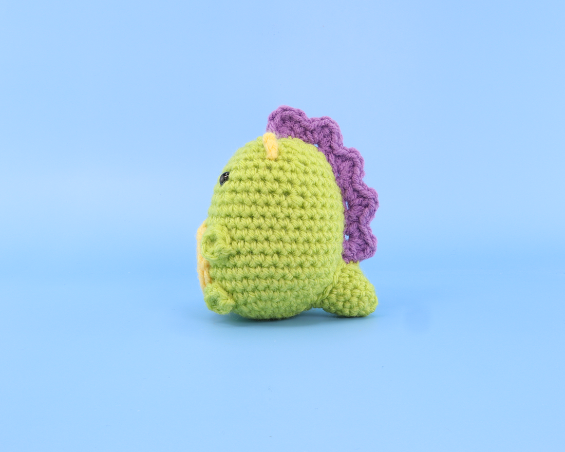 Spikey The Dinosaur Crochet Kit