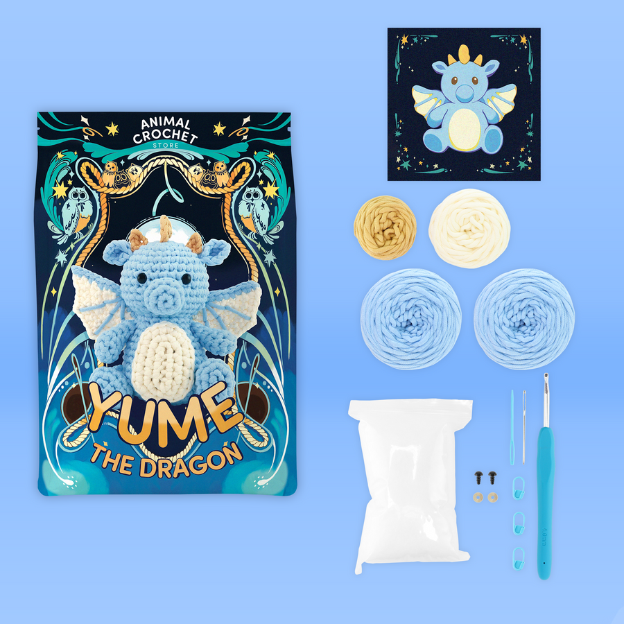 Yume The Dragon Crochet Kit