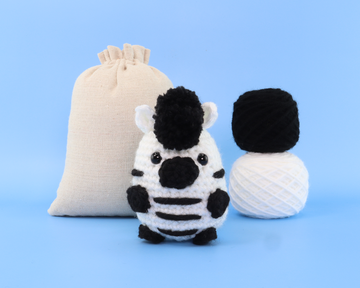 Zac The Zebra Crochet Kit