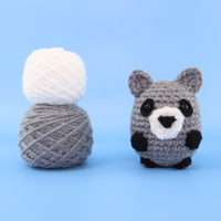 Zorro The Racoon Crochet Kit