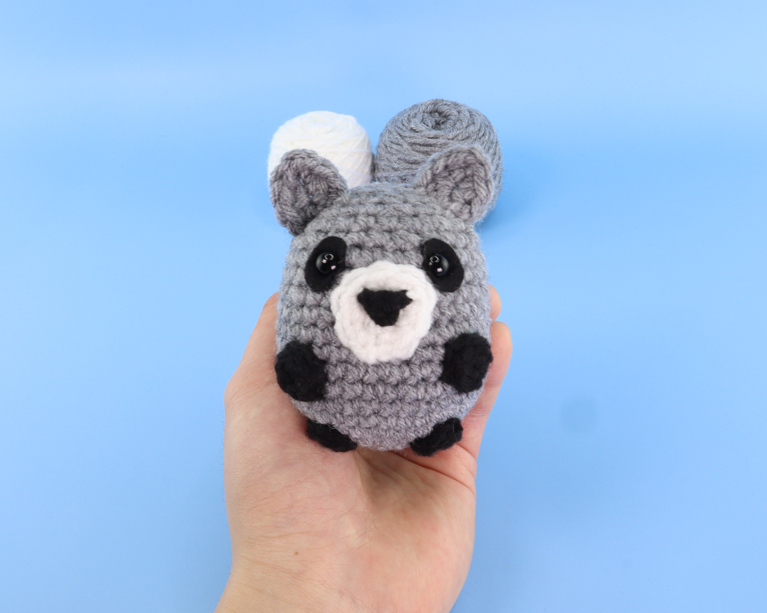 Zorro The Racoon Crochet Kit