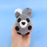 Zorro The Racoon Crochet Kit