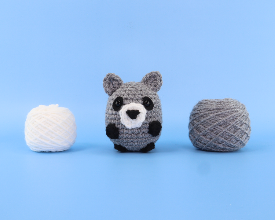 Zorro The Racoon Crochet Kit