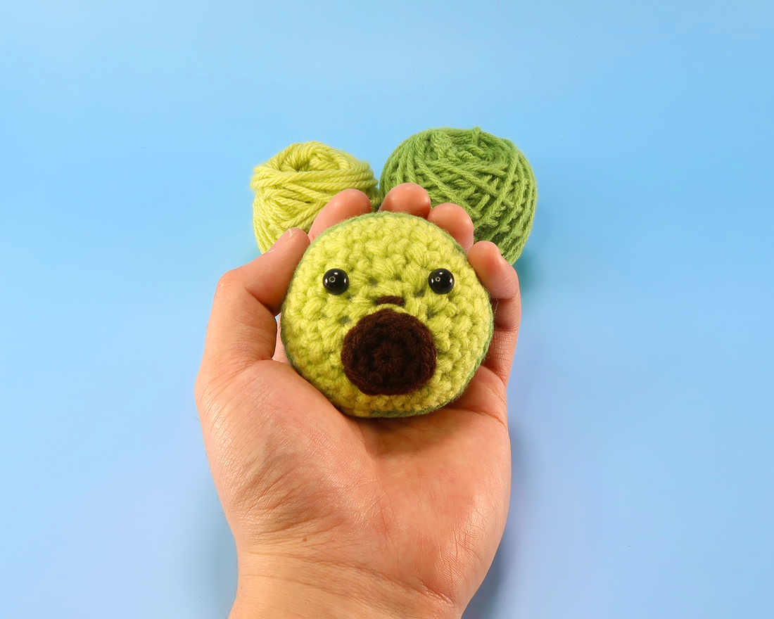 Avocado Crochet Kit & Pattern