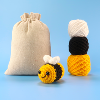 Bee Crochet Kit & Pattern