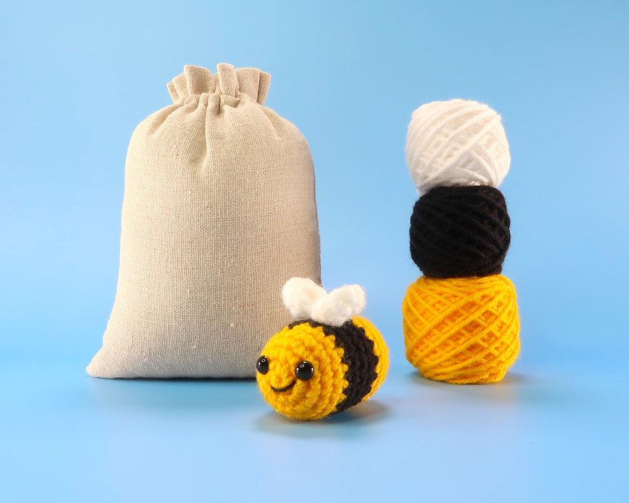 Bee Crochet Kit & Pattern