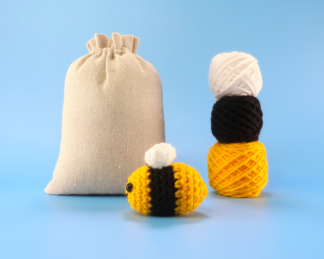 Bee Crochet Kit & Pattern