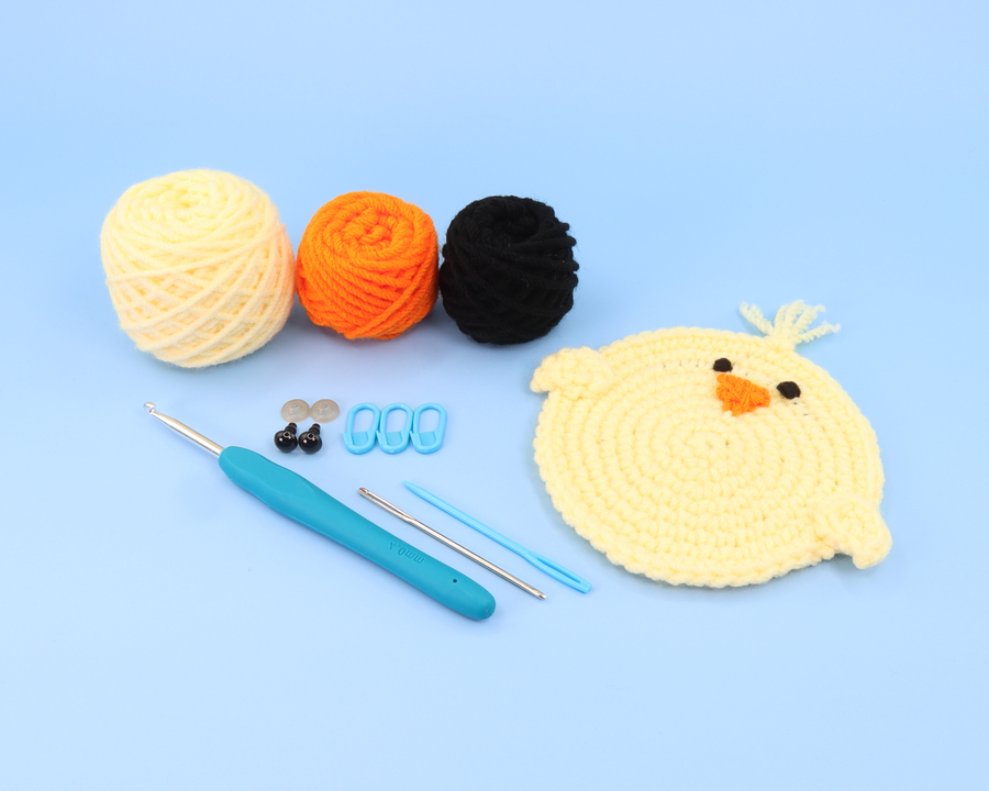 Henry The Hen Coaster Crochet Kit