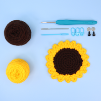 Sunflower Coaster Crochet Kit