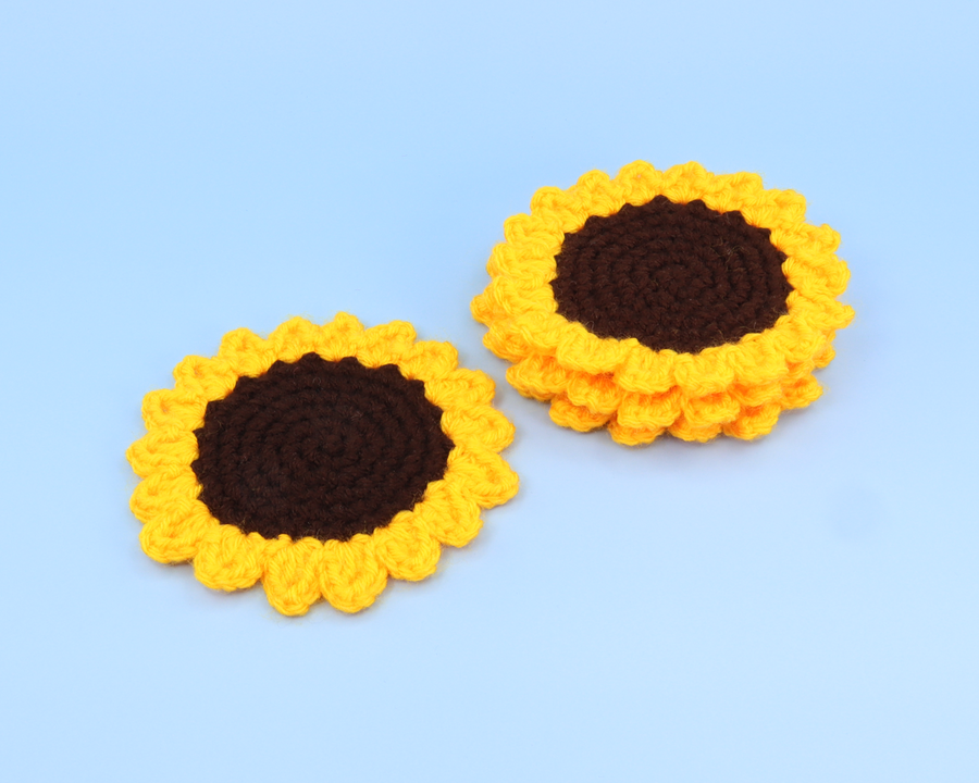 Sunflower Coaster Crochet Kit