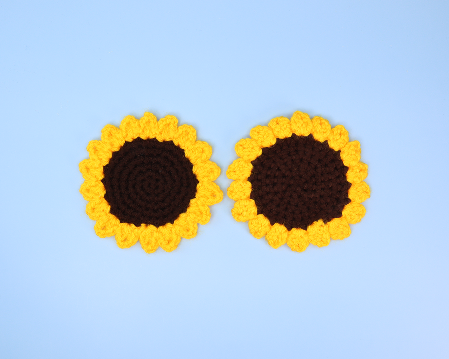 Sunflower Coaster Crochet Kit