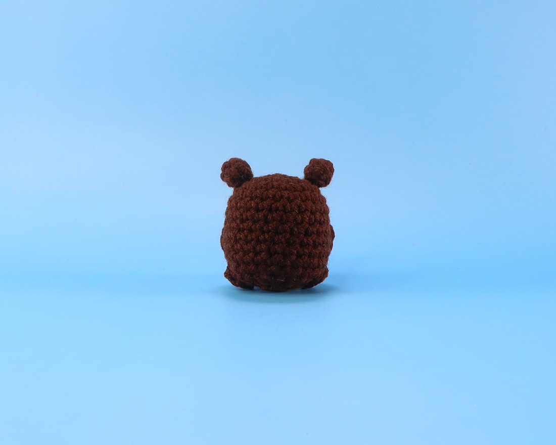 Brown Bear Crochet Kit & Pattern