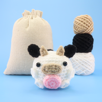 Cow Ball Crochet Kit & Pattern