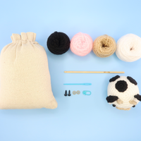 Cow Ball Crochet Kit & Pattern