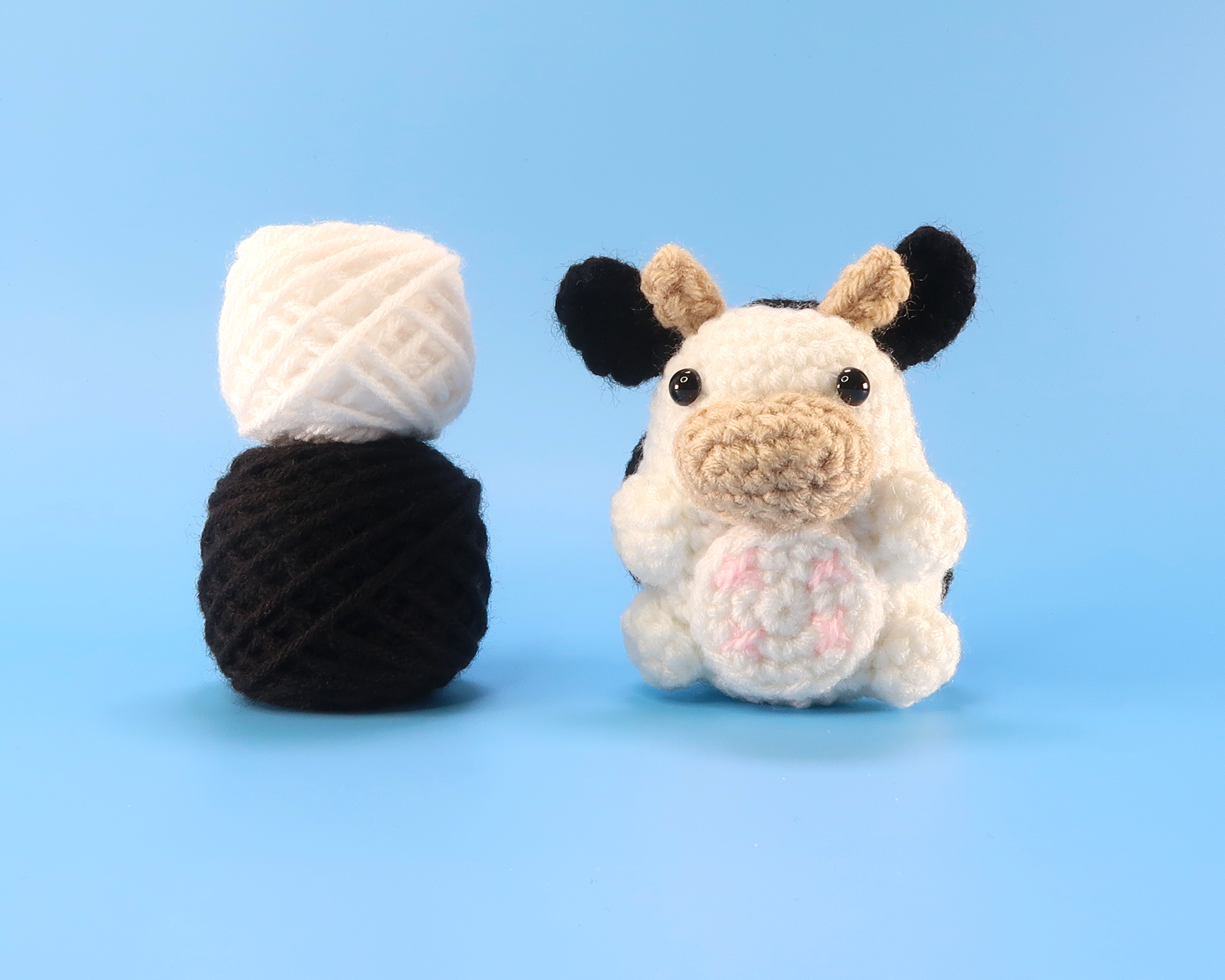 Cow Crochet Kit & Pattern