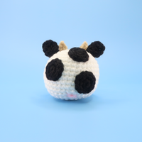 Cow Ball Crochet Kit & Pattern