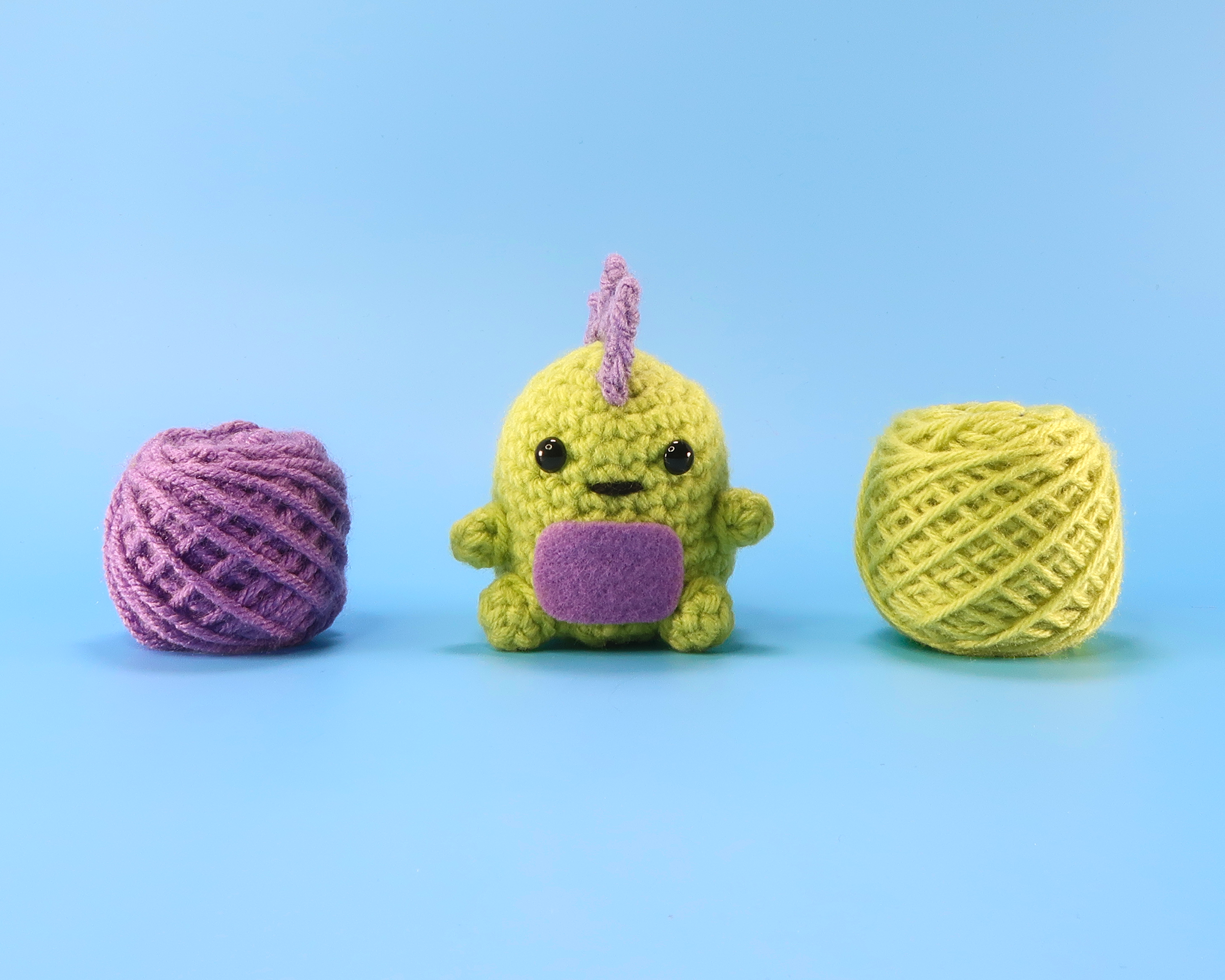 Dinosaur Crochet Kit & Pattern