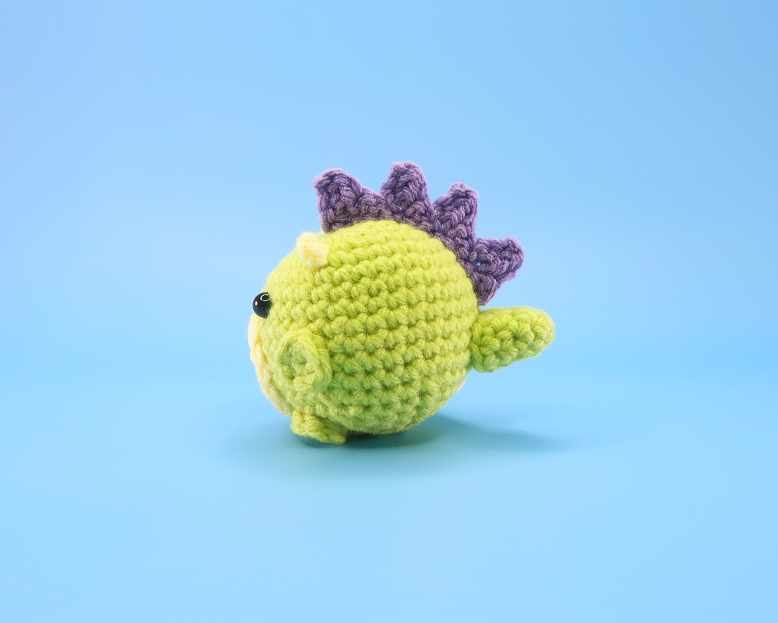 Dinozilla Ball Crochet Kit & Pattern