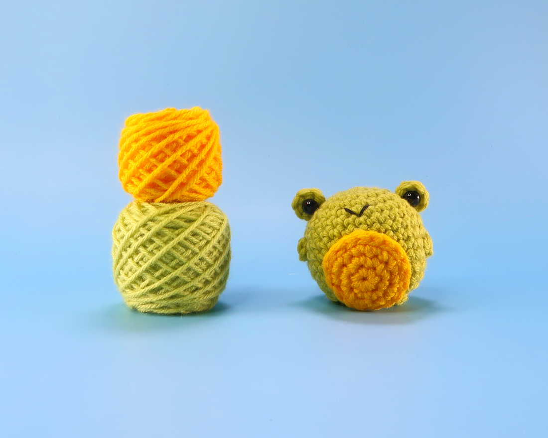 Frog Crochet Kit & Pattern