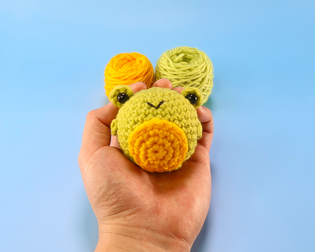 Frog Crochet Kit & Pattern