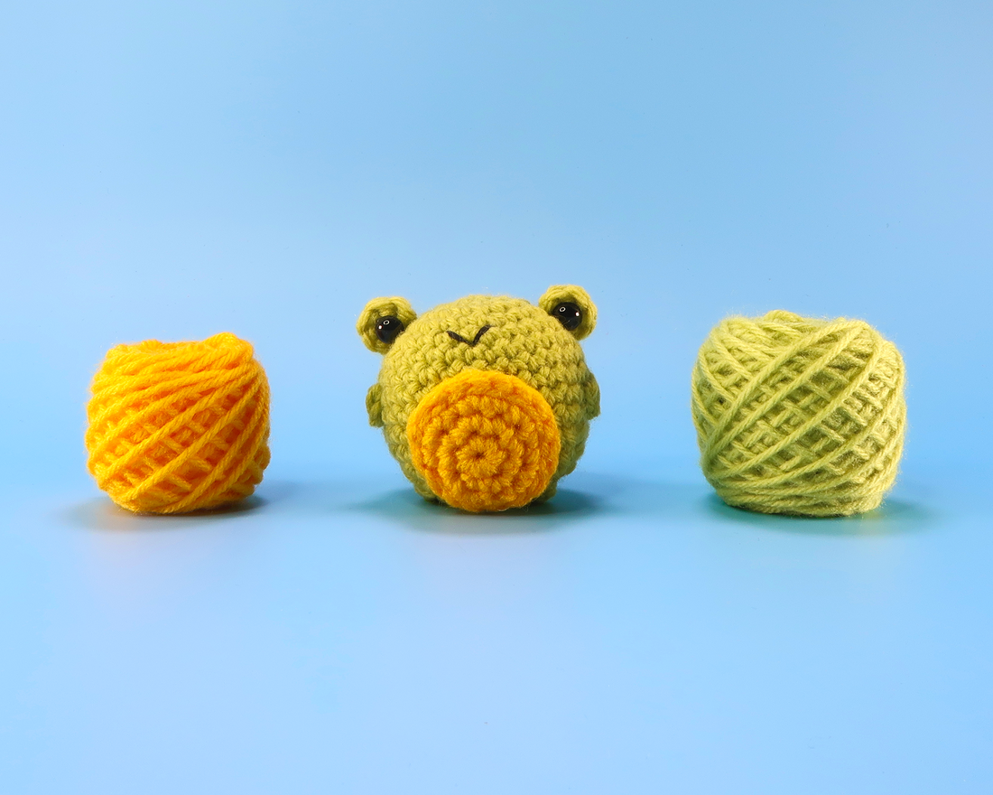 Frog Crochet Kit & Pattern