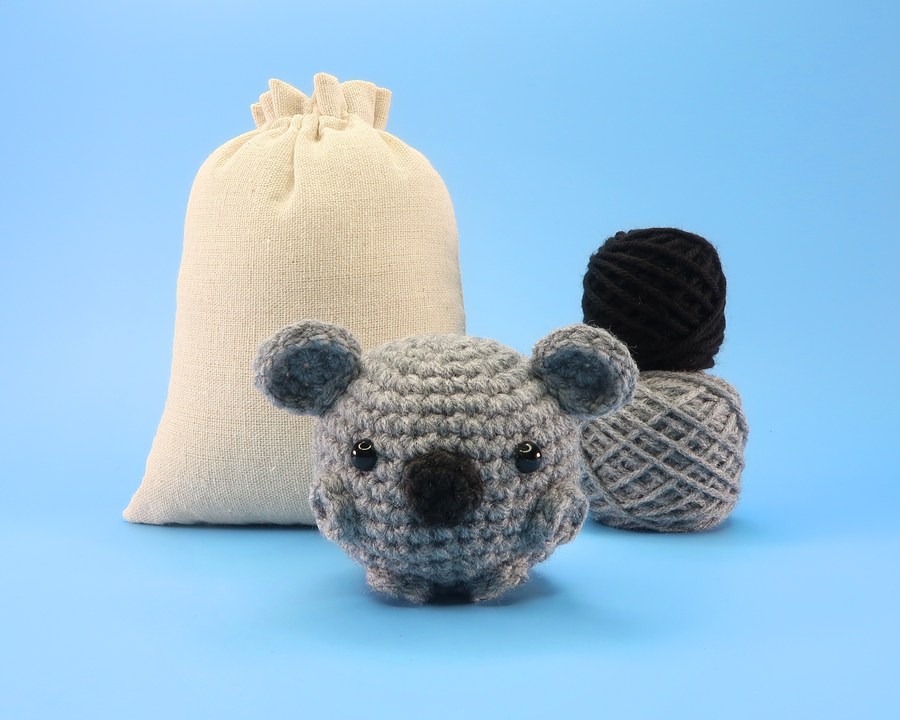 Koala Ball Crochet Kit & Pattern