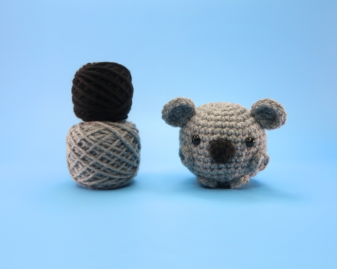 Koala Ball Crochet Kit & Pattern